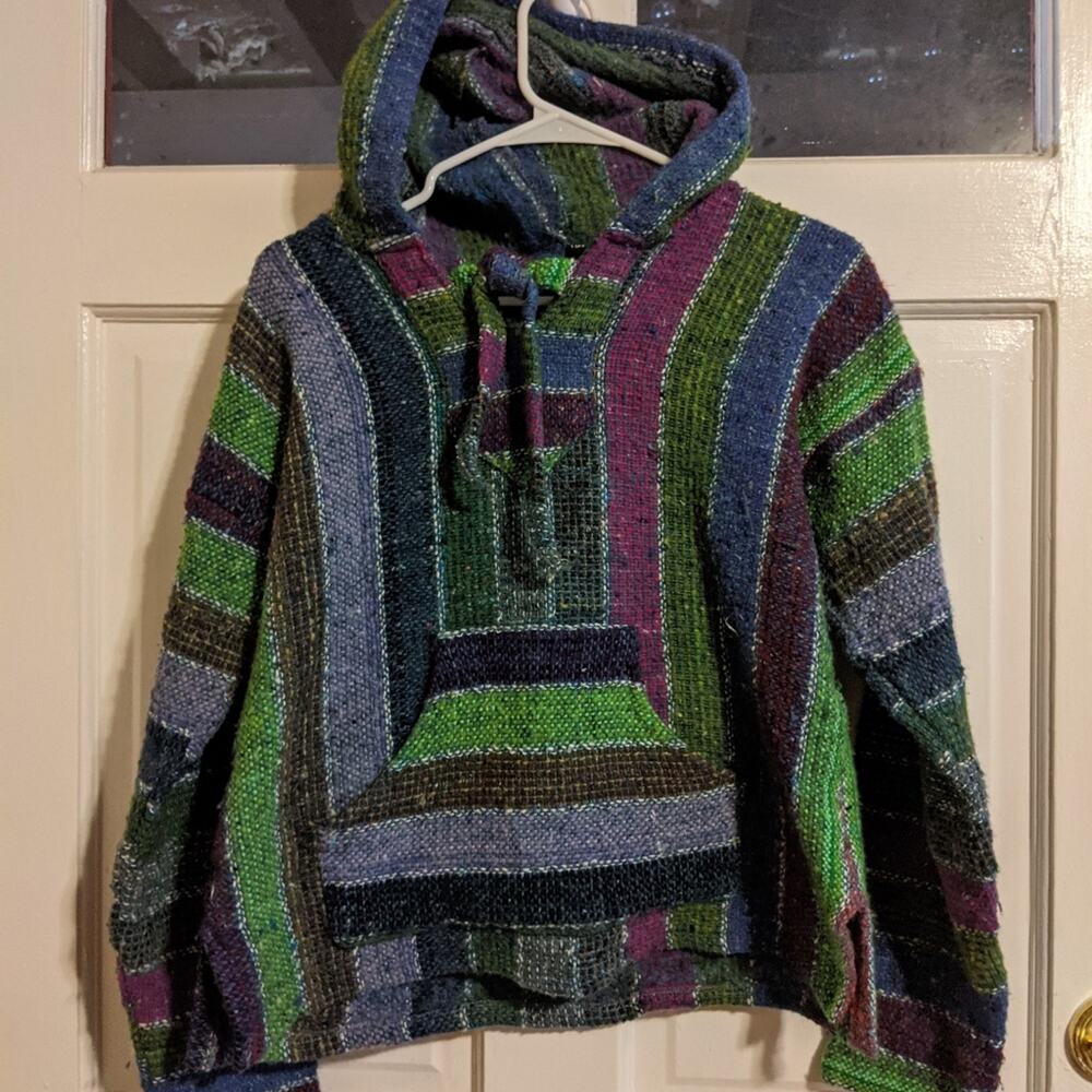 Yarina Multicolored Baja Hoodie